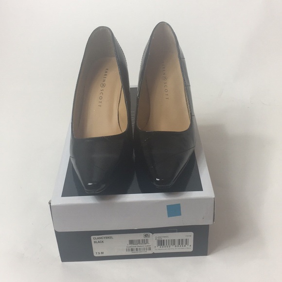Karen Scott Clancy Black Pumps NIB - Picture 7 of 7
